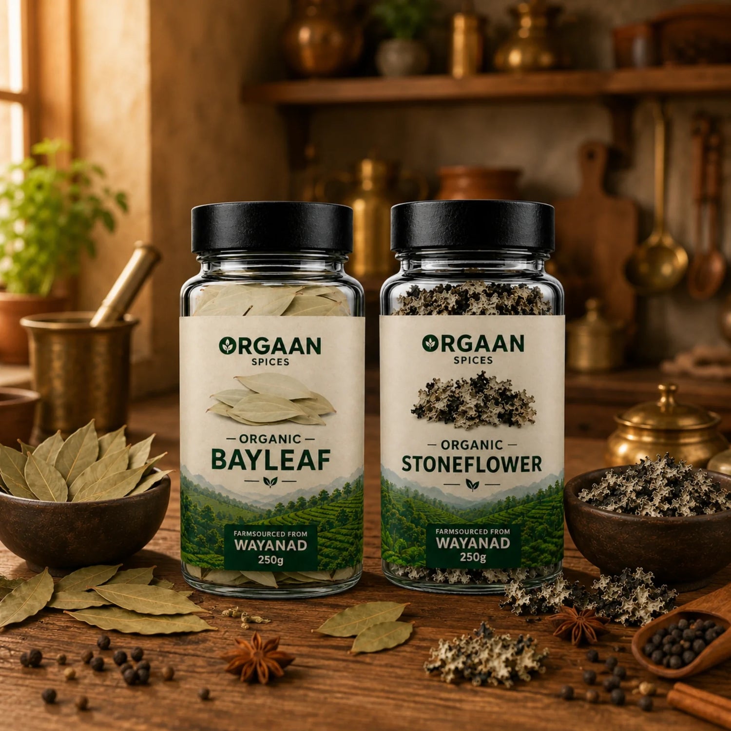 Organic stoneflower & Bayleaft combo