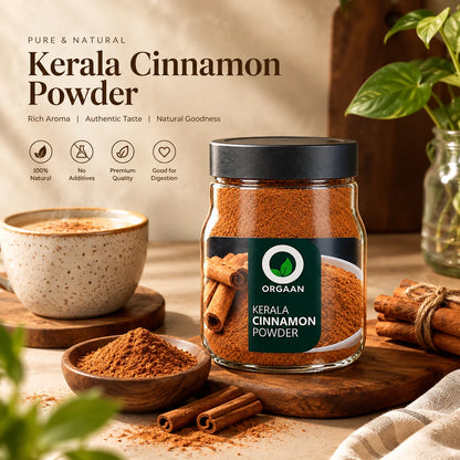 Kerala Cinnamon Powder 100g | Premium Wayanad Cinnamon Powder | Authentic Kerala Spice